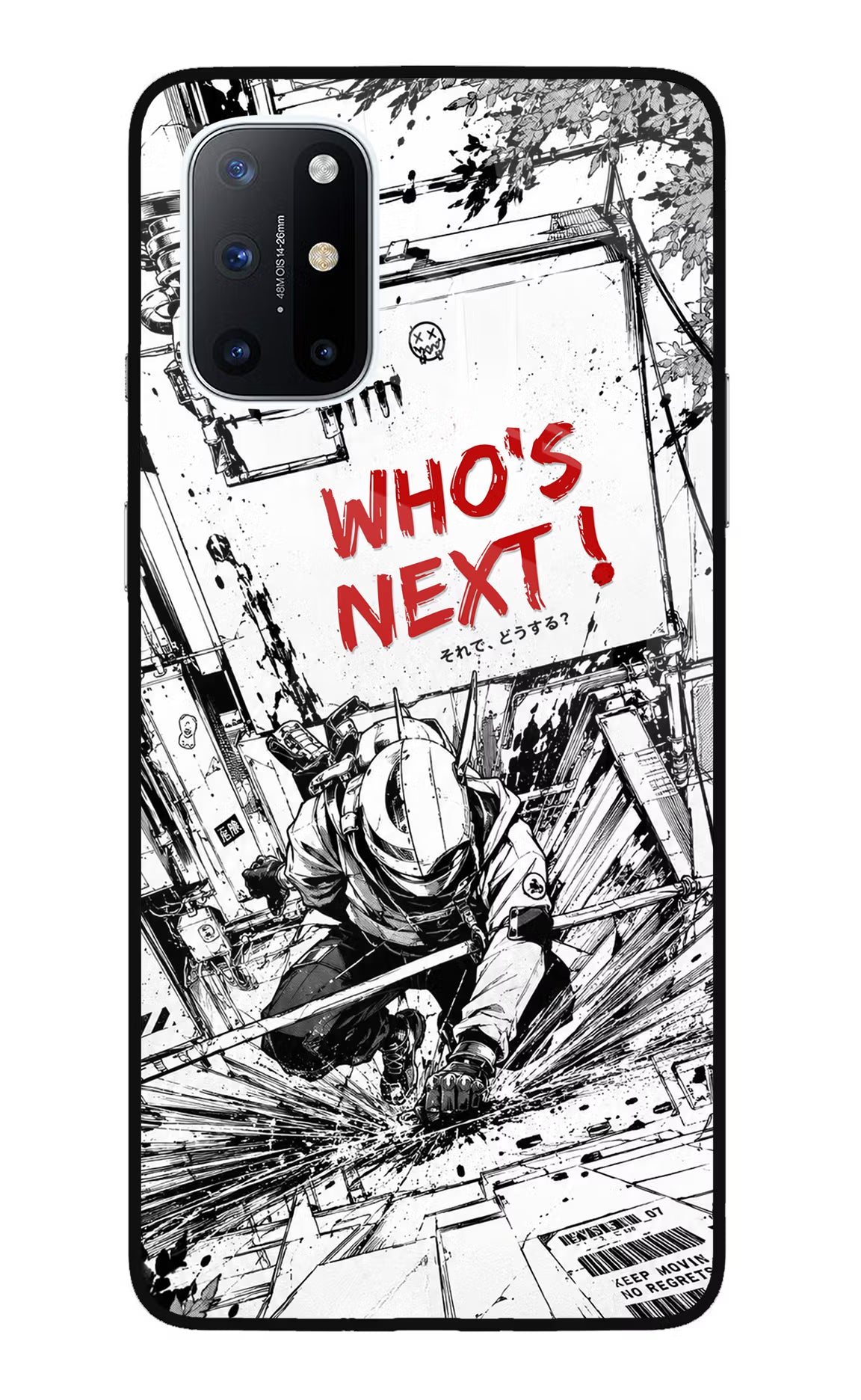 Who's Next Oneplus 8T Glass Case