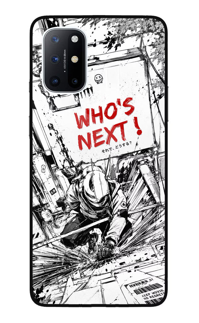 Who's Next Oneplus 8T Glass Case