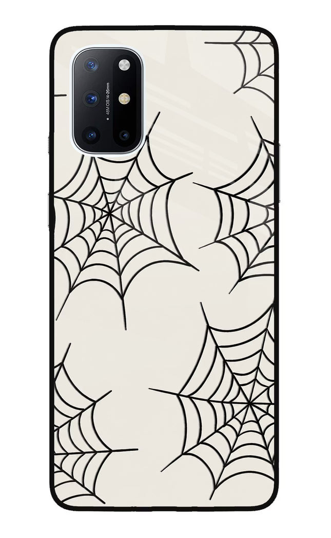Spider Web Oneplus 8T Glass Case