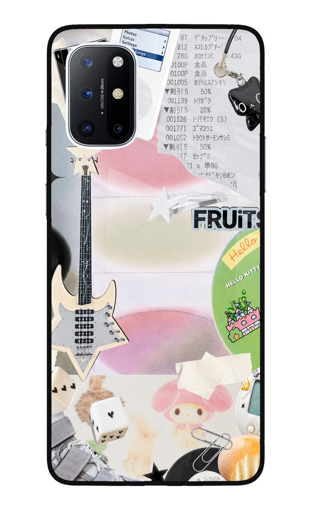 Softcore case Oneplus 8T Glass Case