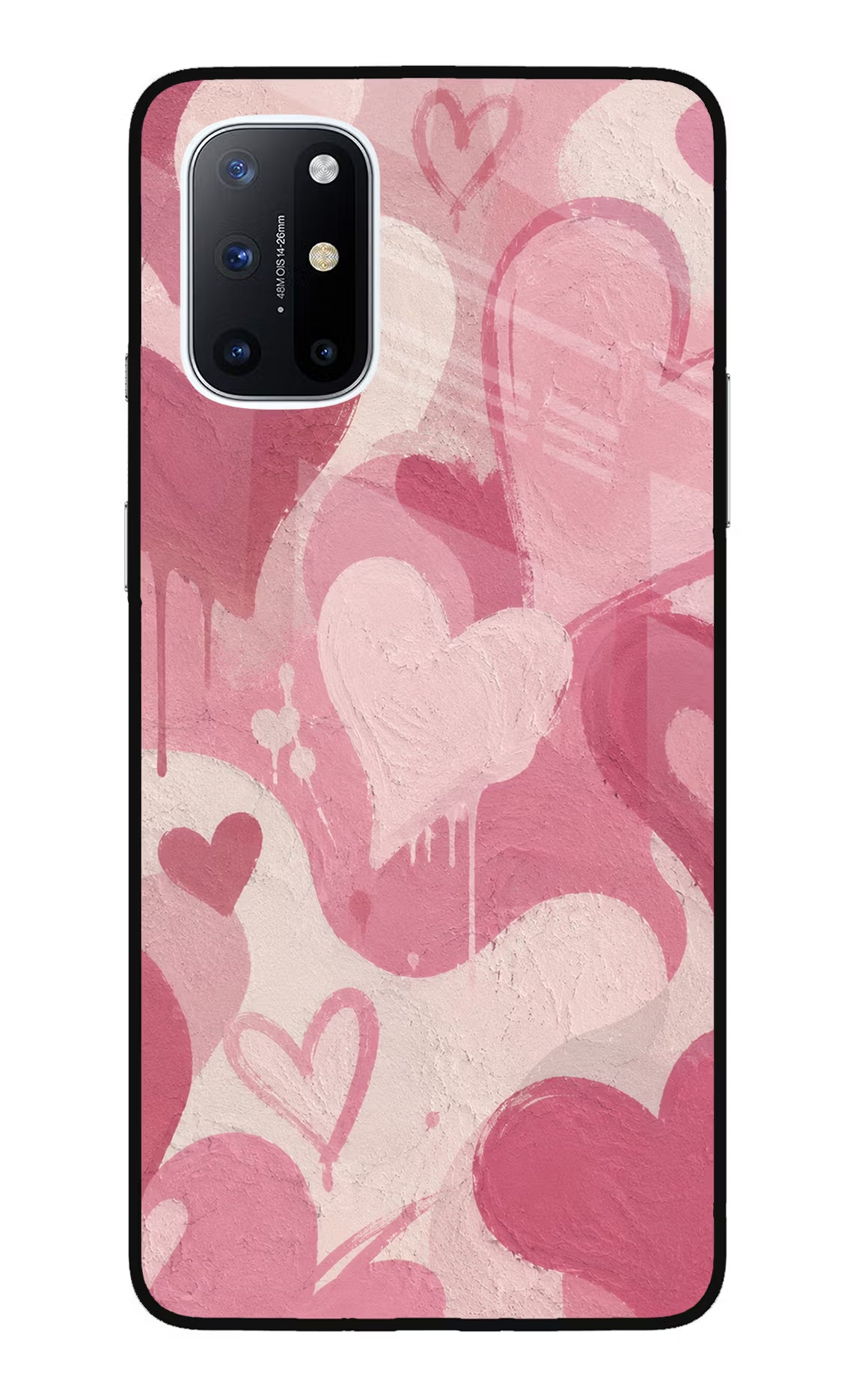 Hearty case Oneplus 8T Glass Case