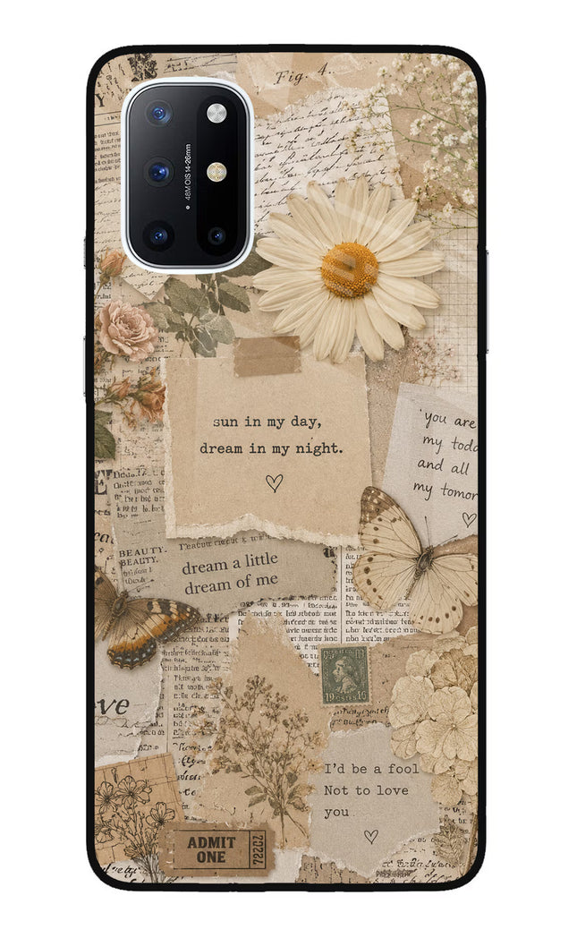 Vintage case Oneplus 8T Glass Case