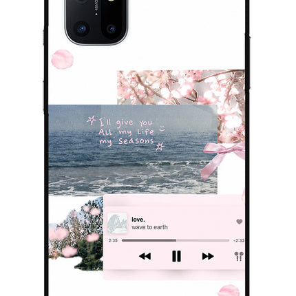 Wave to earth Oneplus 8T Glass Case