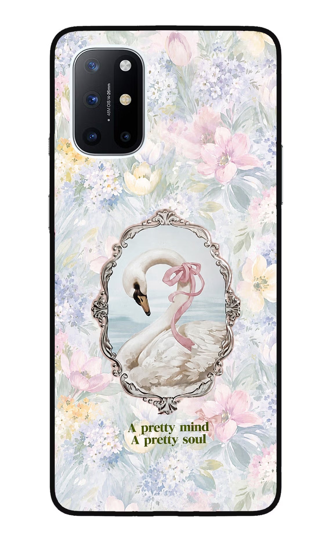 Pretty Mind Pretty Soul Oneplus 8T Glass Case