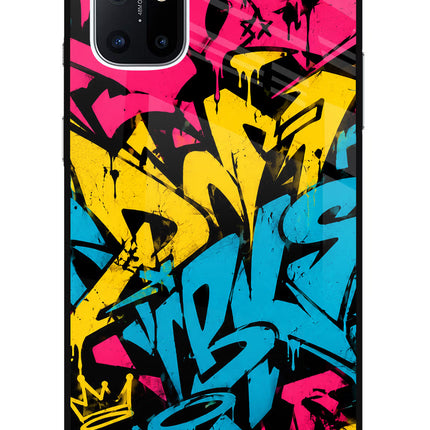 Graffiti Vibe Oneplus 8T Glass Case