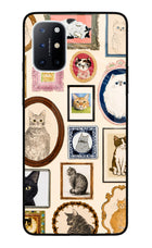 Mirror Cats Oneplus 8T Glass Case