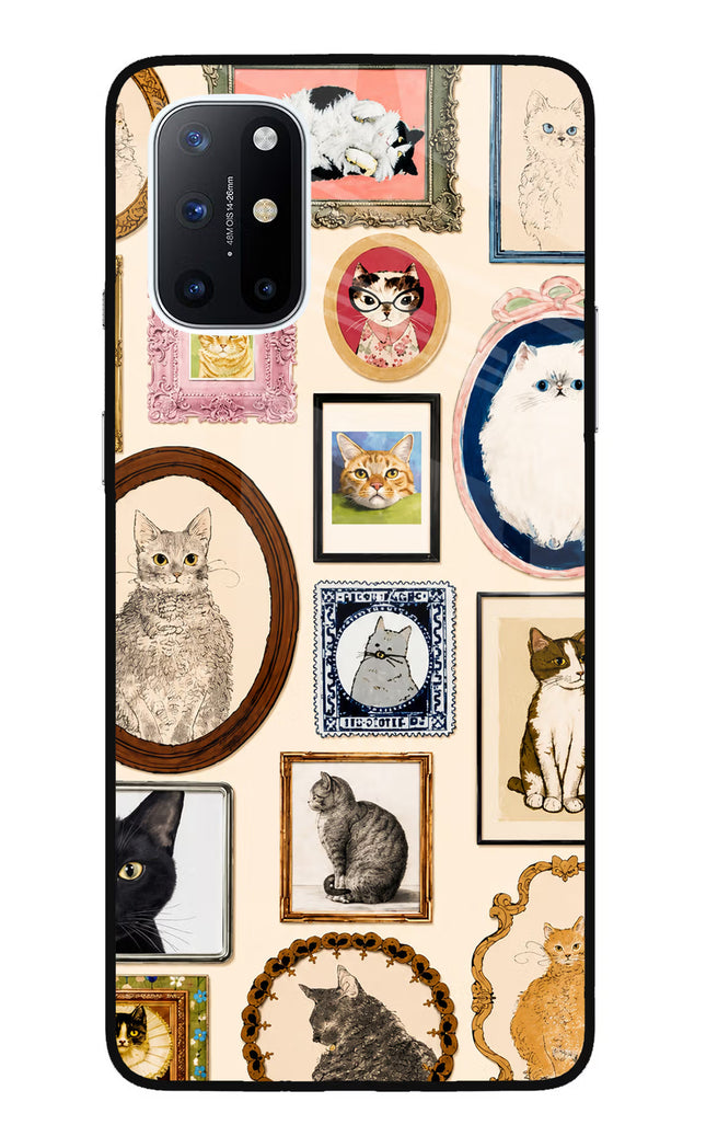 Mirror Cats Oneplus 8T Glass Case