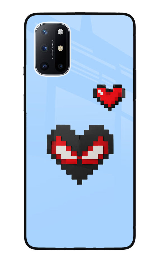 Peter Heart Oneplus 8T Glass Case