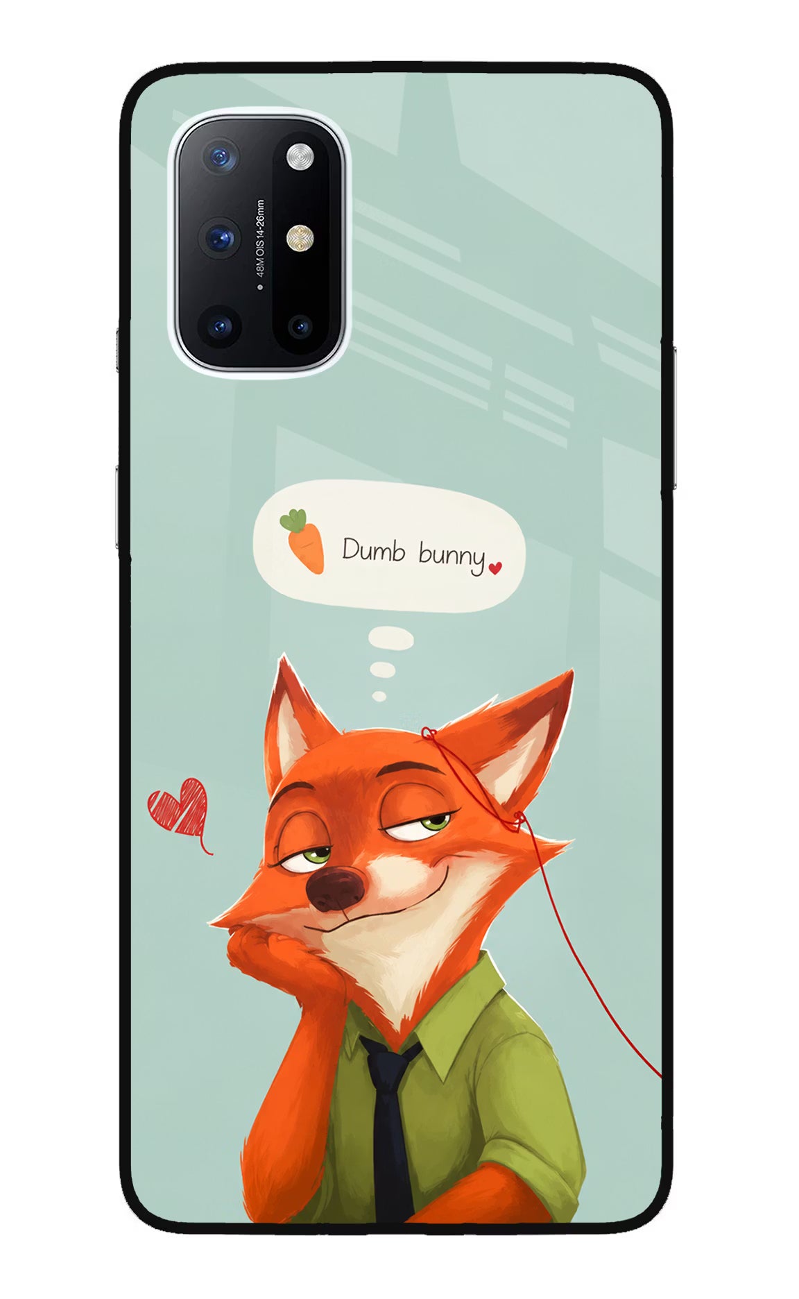 Nick Charm Oneplus 8T Glass Case