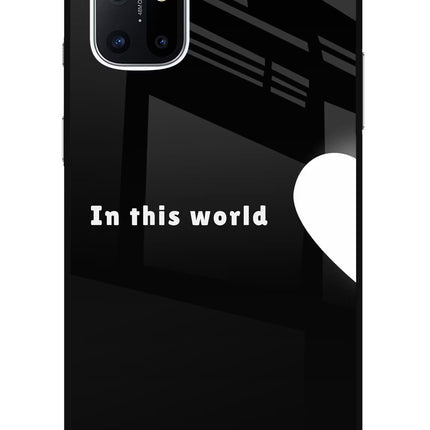 This World Oneplus 8T Glass Case