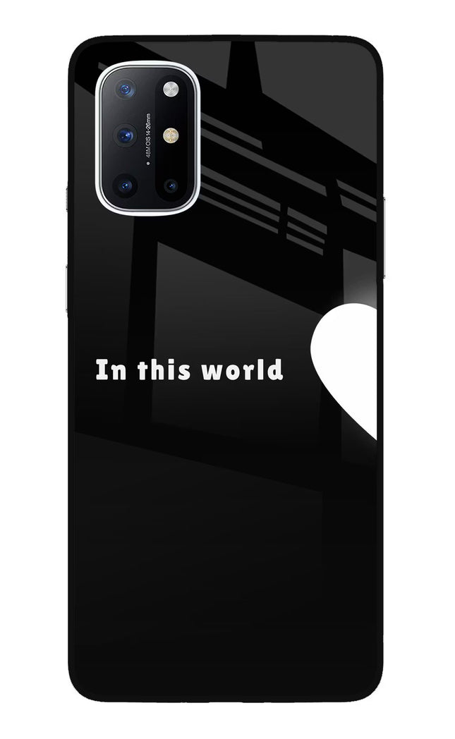 This World Oneplus 8T Glass Case