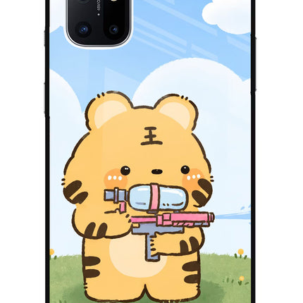 Tiger Treat Oneplus 8T Glass Case
