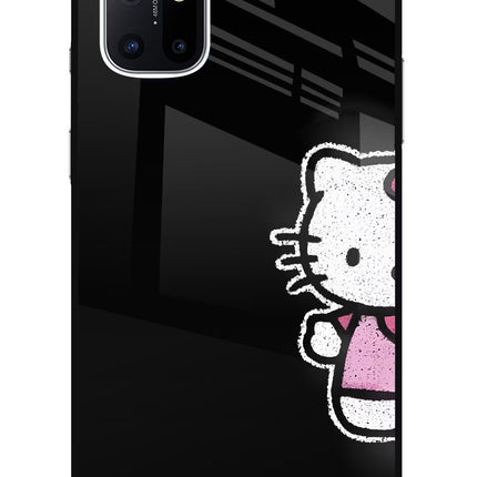 Kitty Charm Oneplus 8T Glass Case