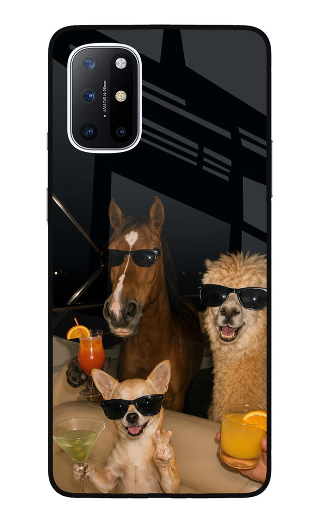 Party Squad Oneplus 8T Glass Case