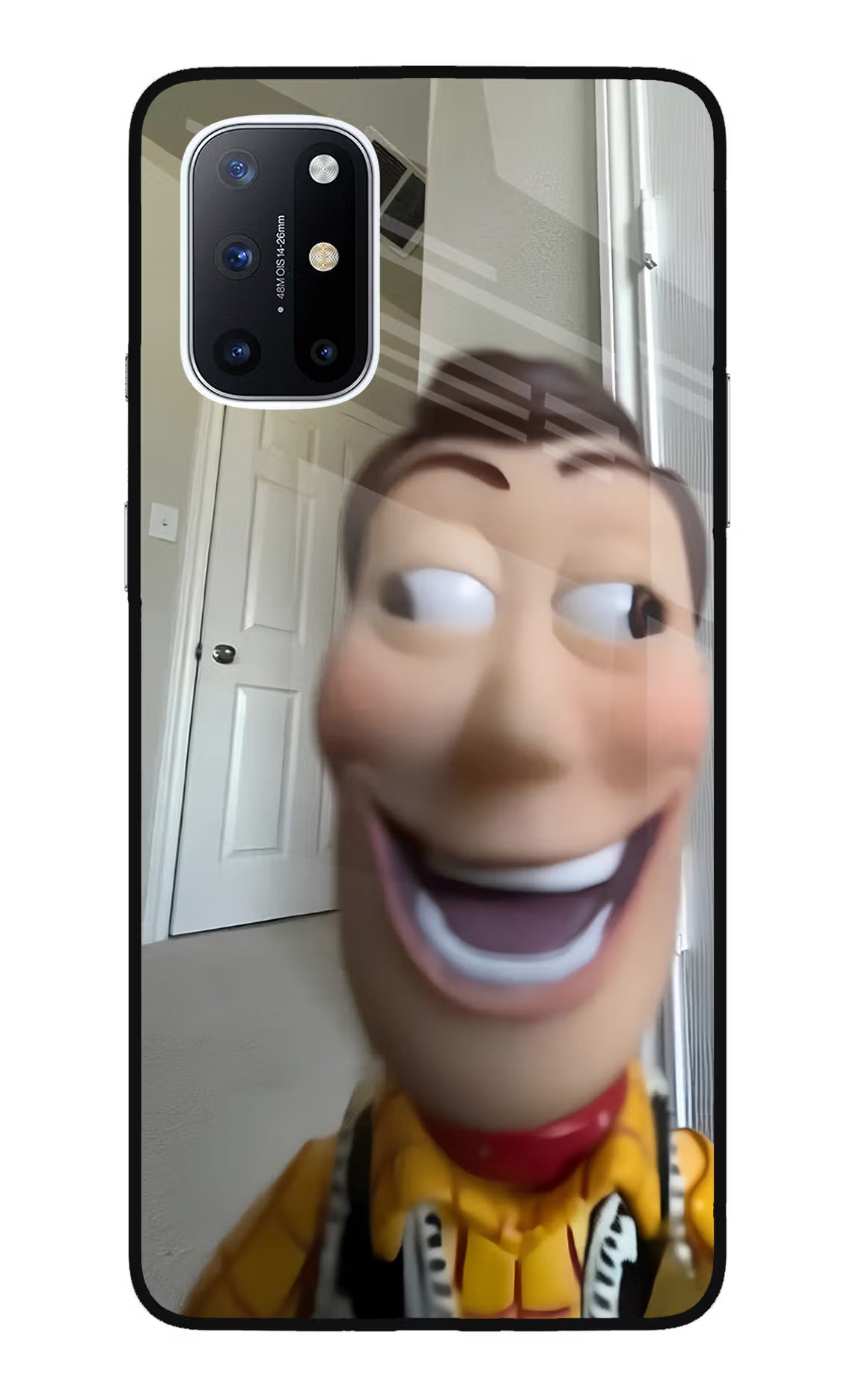 Side Eye Woody Oneplus 8T Glass Case