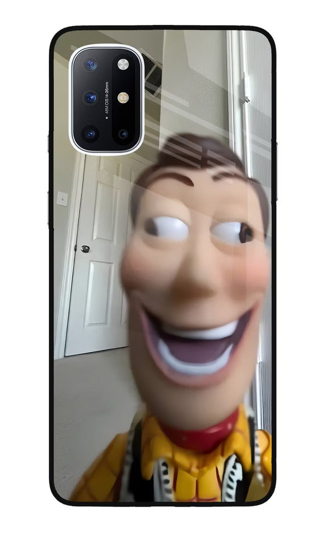 Side Eye Woody Oneplus 8T Glass Case