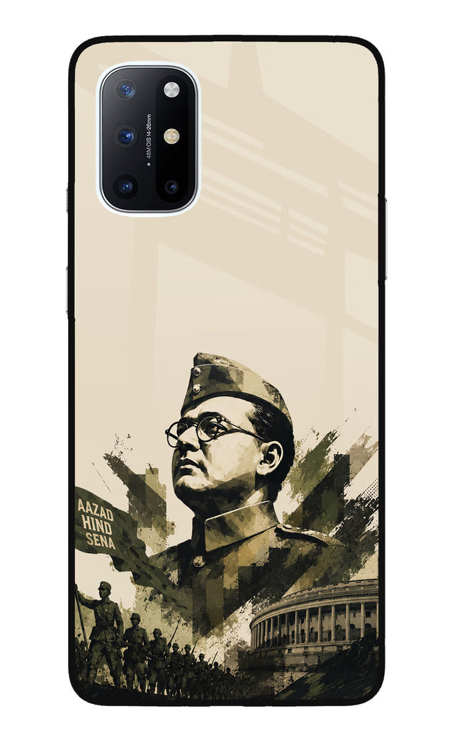 Netaji Rising Oneplus 8T Glass Case