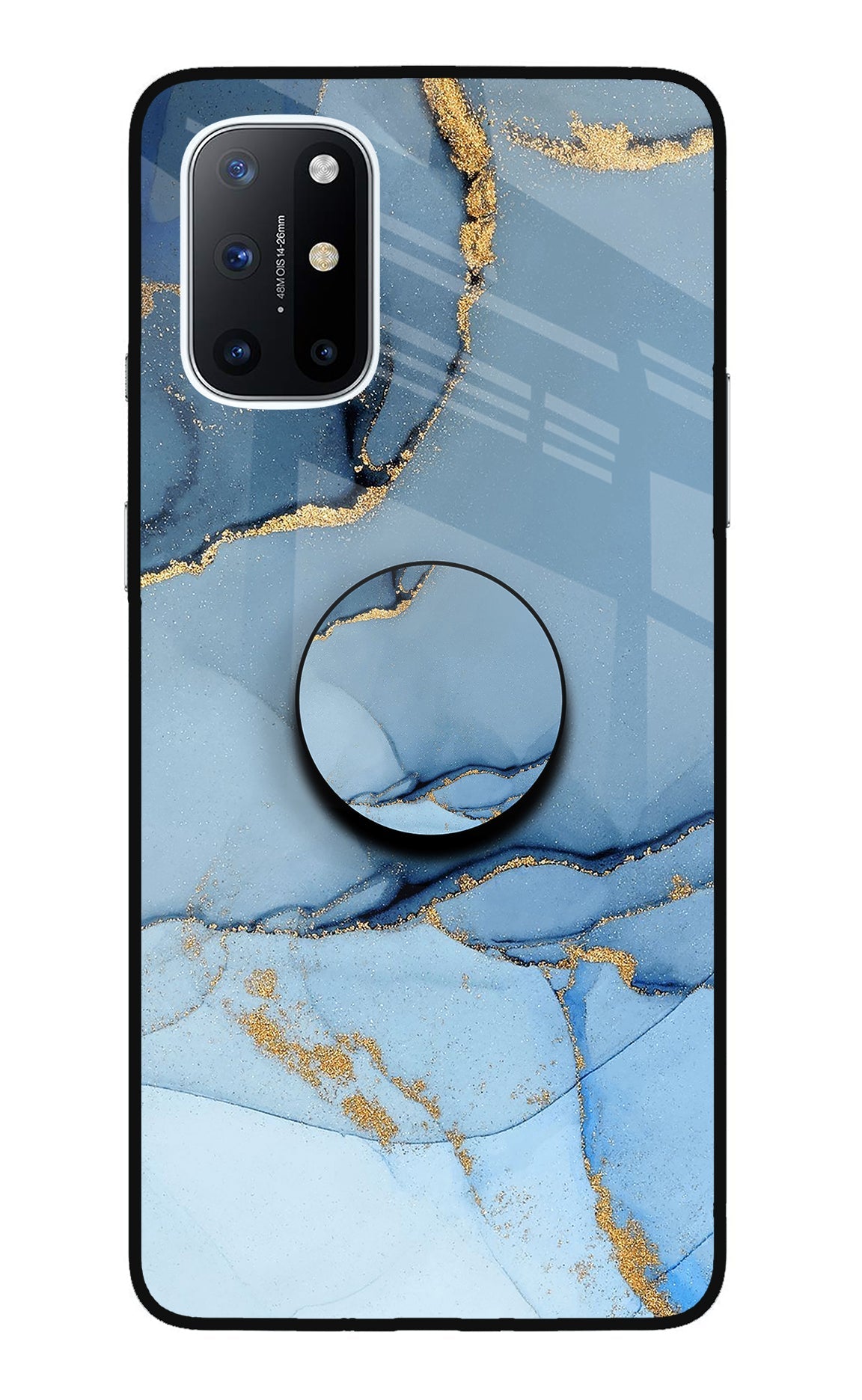 Blue Marble Oneplus 8T Glass Case
