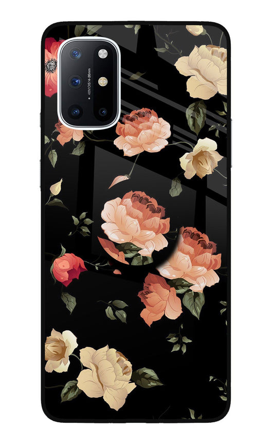 Flowers Oneplus 8T Glass Case