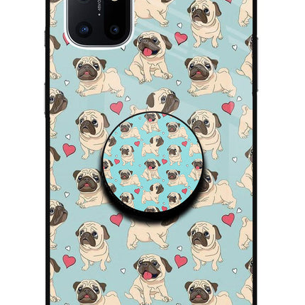 Pug Dog Oneplus 8T Glass Case