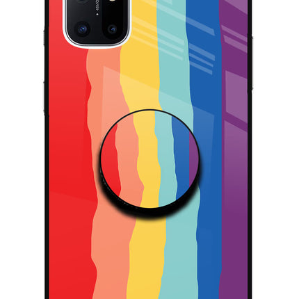Rainbow Oneplus 8T Glass Case