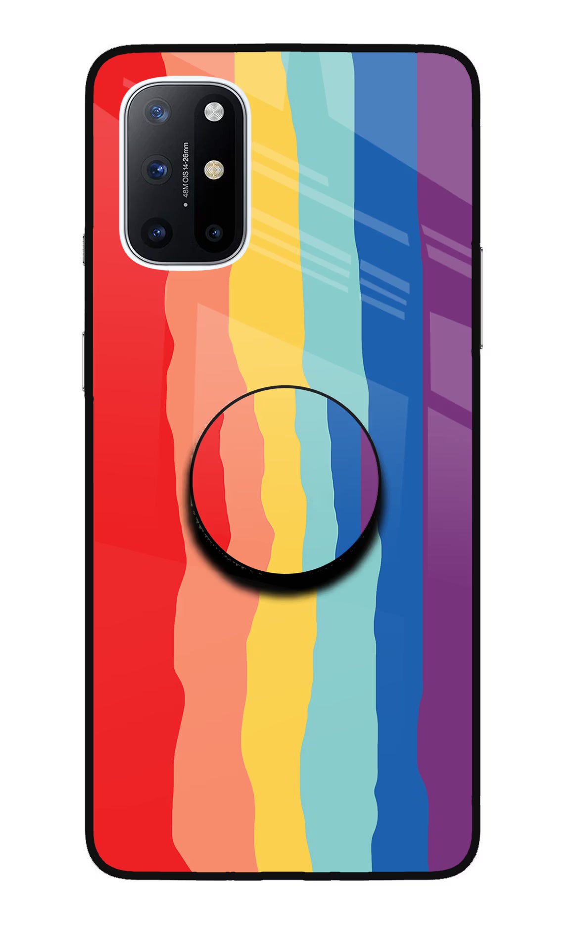Rainbow Oneplus 8T Pop Case by Casekaro