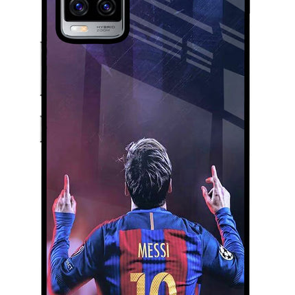 Messi Vivo V20 Pro Glass Case
