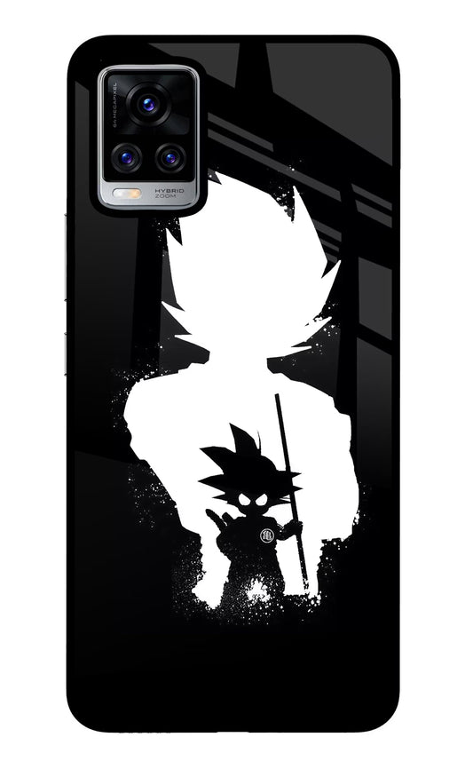 Goku Shadow Vivo V20 Pro Glass Case