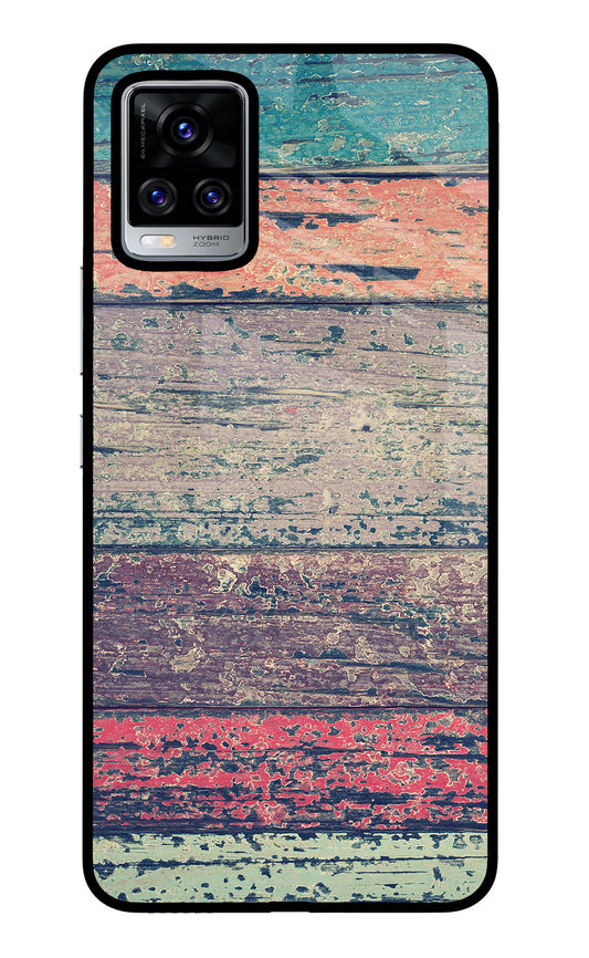 Colourful Wall Vivo V20 Pro Glass Case