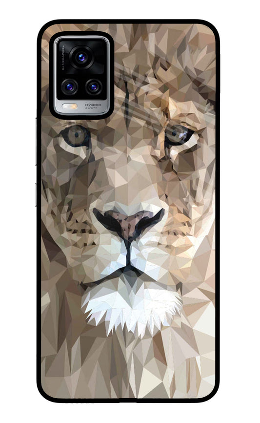 Lion Art Vivo V20 Pro Glass Case