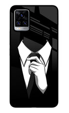 Black Tie Vivo V20 Pro Glass Case