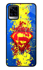 Superman logo Vivo V20 Pro Glass Case