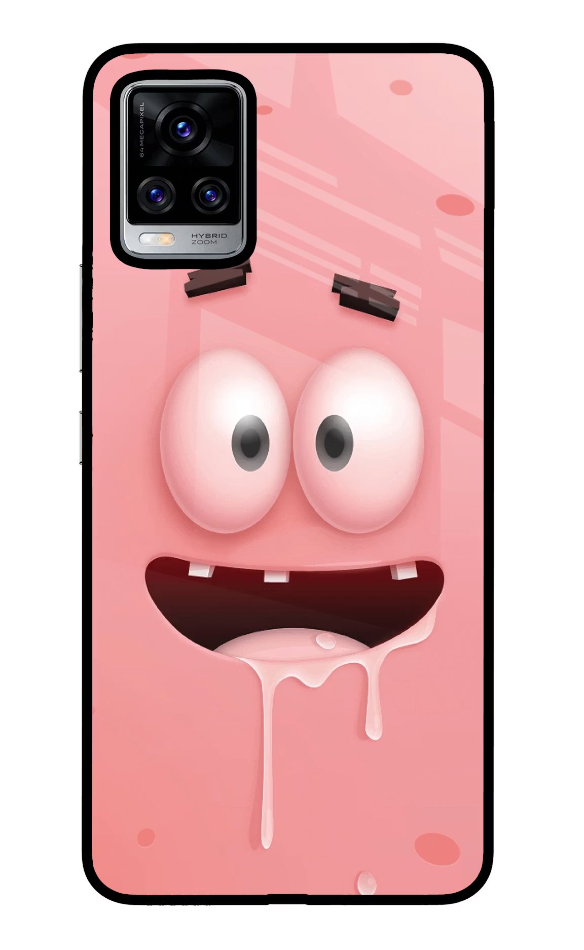 Sponge 2 Vivo V20 Pro Glass Case Back Cover by Casekaro
