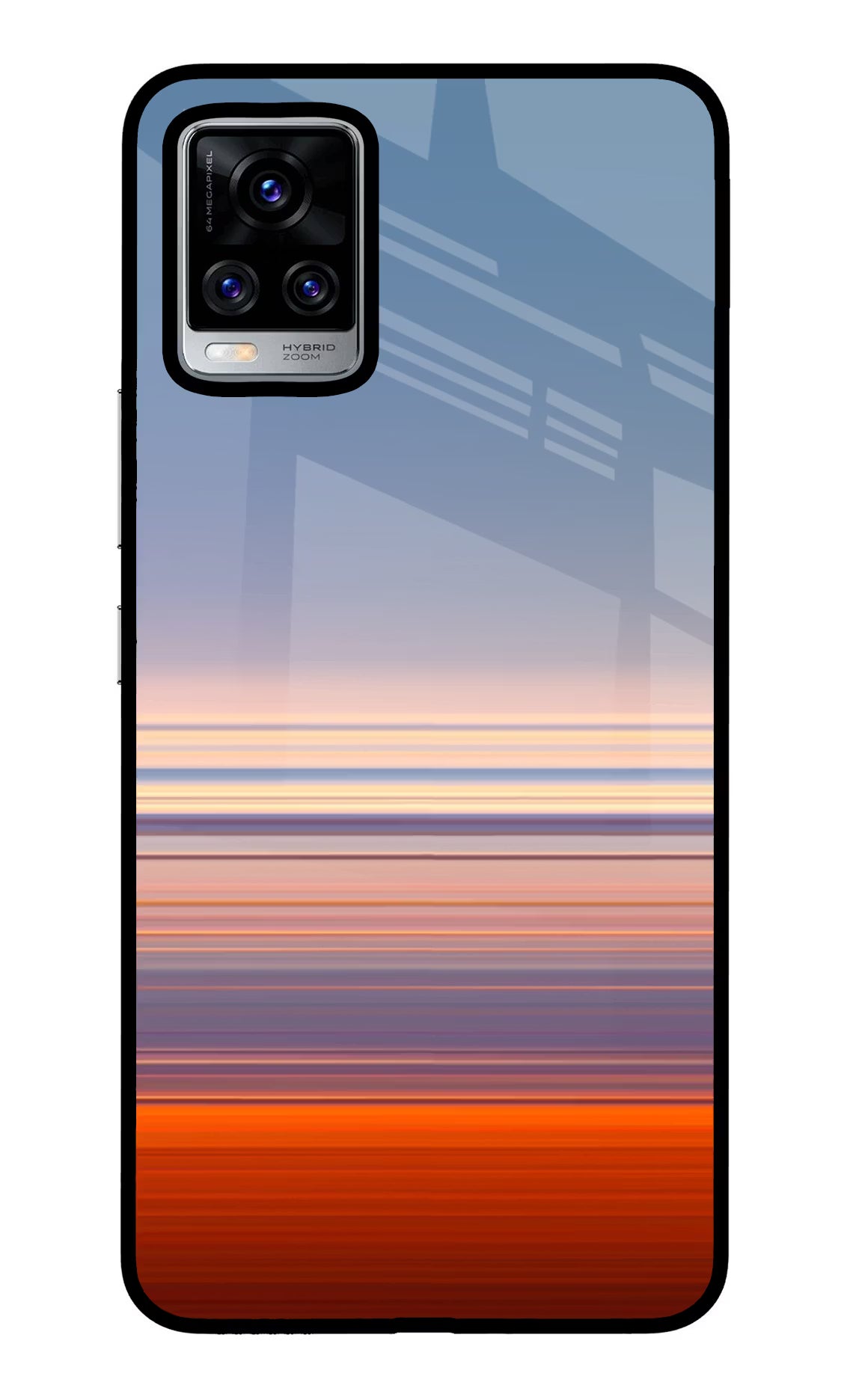 Morning Colors Vivo V20 Pro Glass Case Back Cover by Casekaro