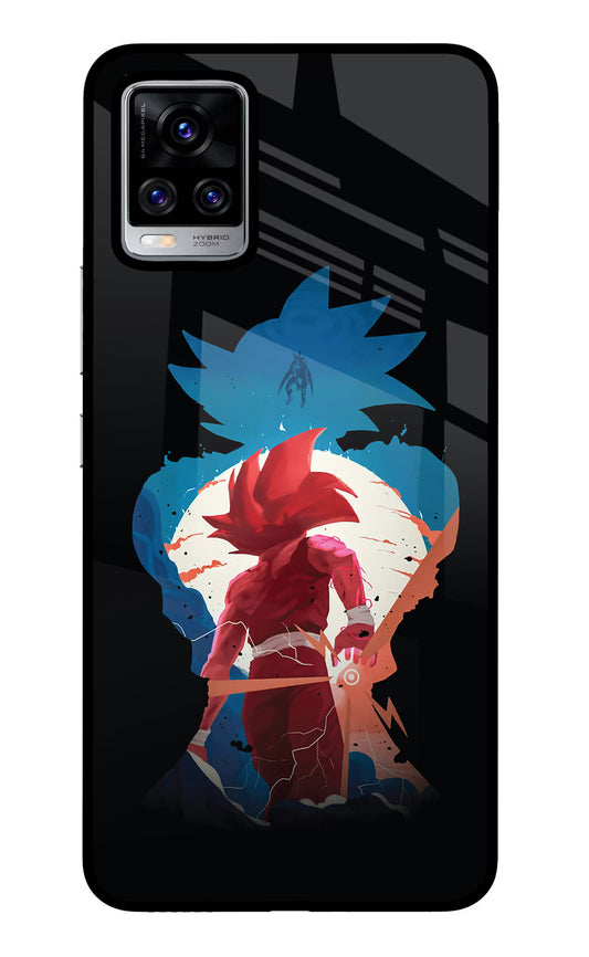 Goku Vivo V20 Pro Glass Case