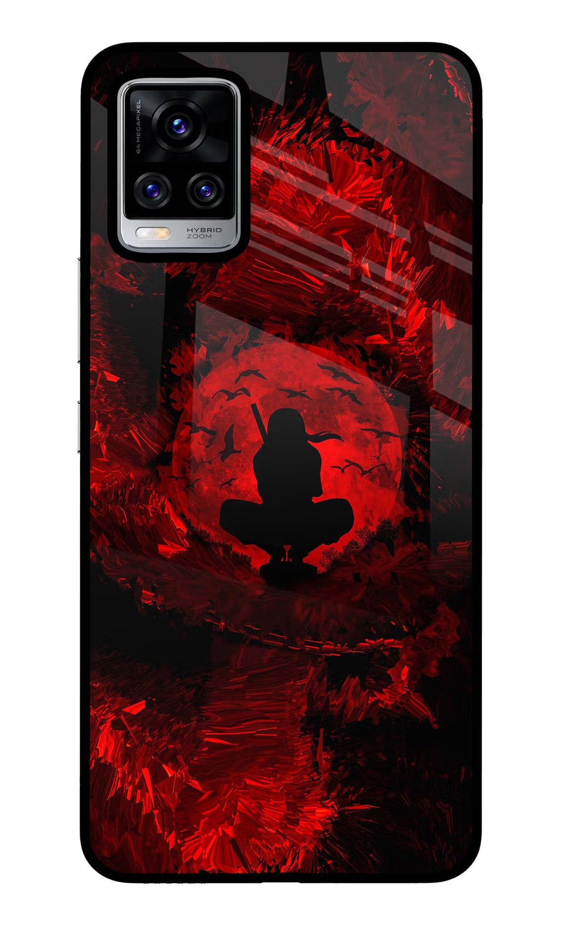 Itachi Uchiha Vivo V20 Pro Glass Case