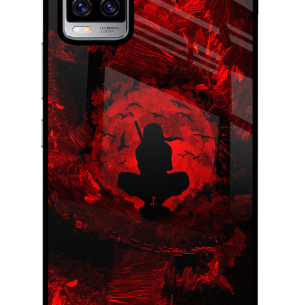Itachi Uchiha Vivo V20 Pro Glass Case Back Cover by Casekaro