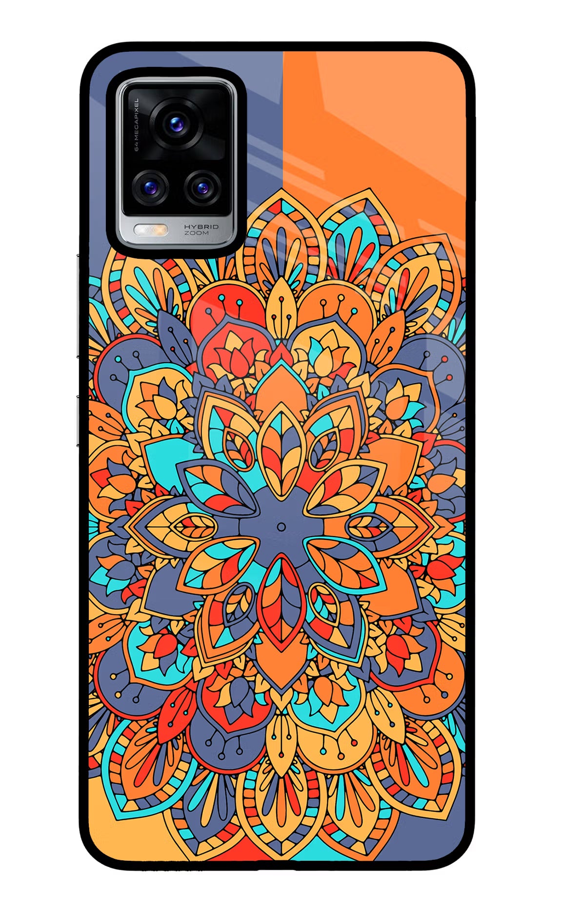 Color Mandala Vivo V20 Pro Glass Case