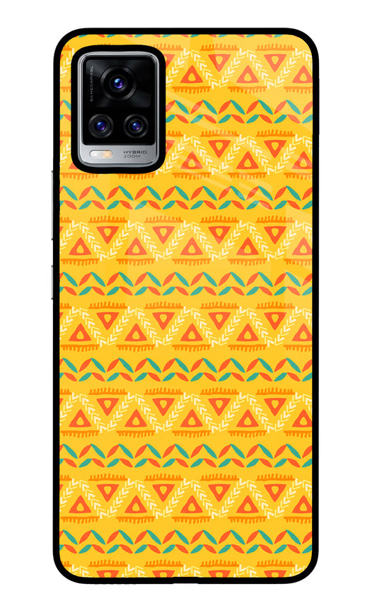 Tribal Pattern Vivo V20 Pro Glass Case