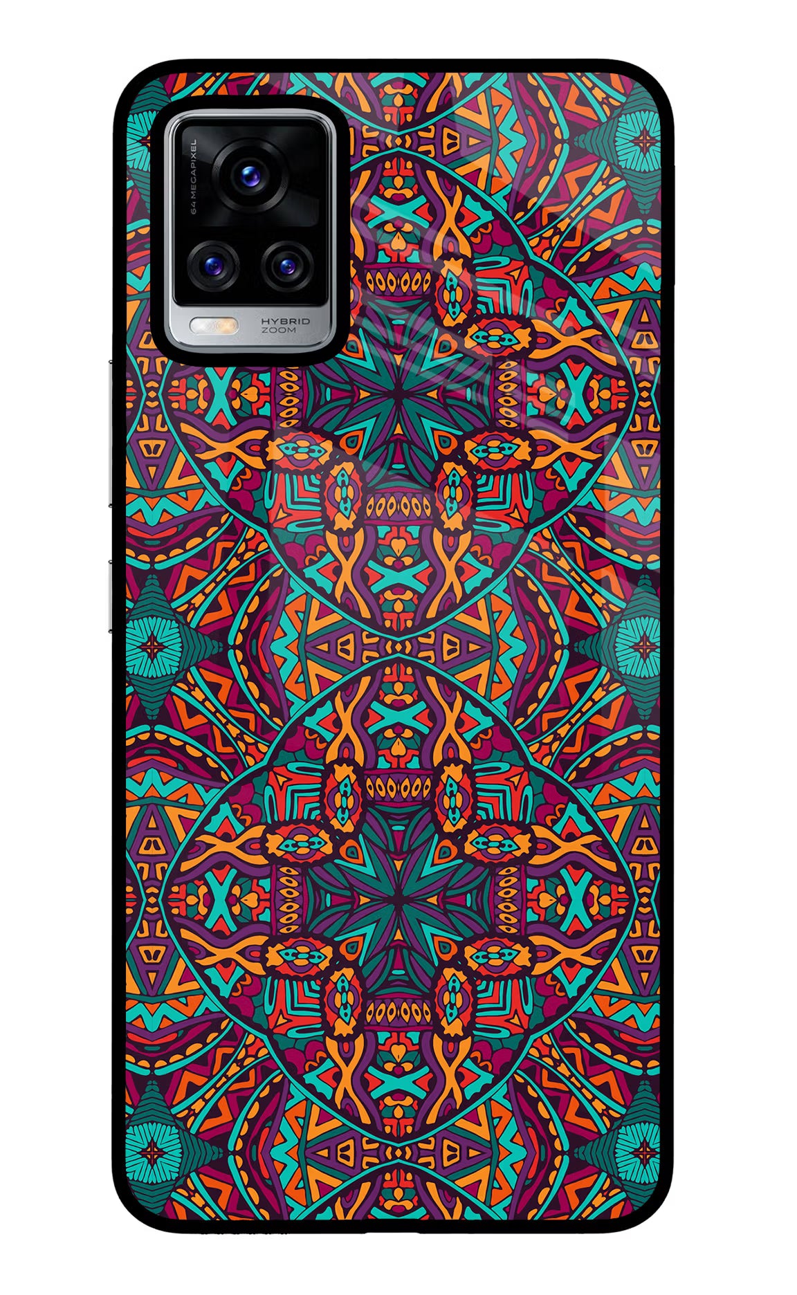 Colour Mandala Vivo V20 Pro Glass Case