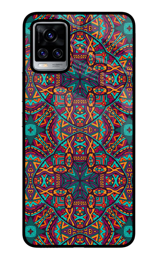 Colour Mandala Vivo V20 Pro Glass Case