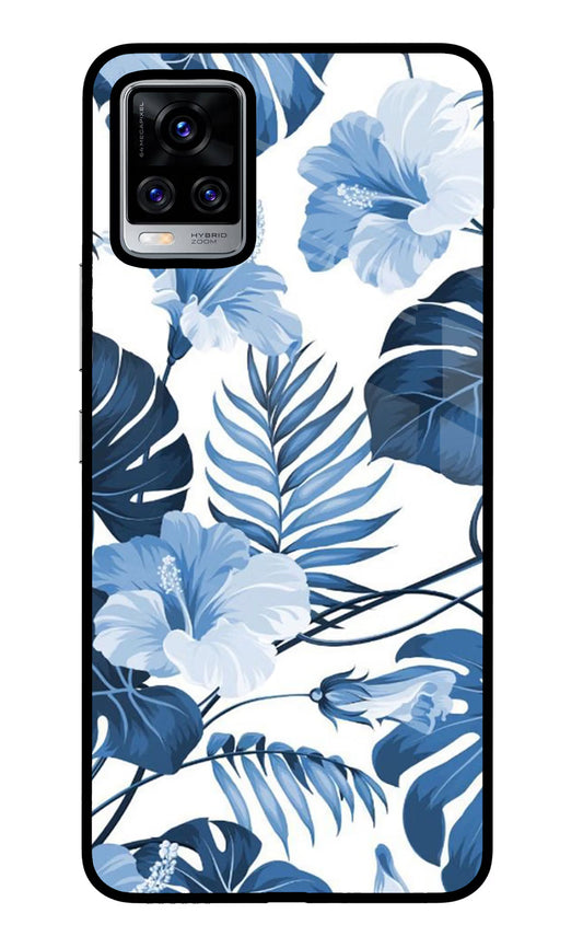 Fabric Art Vivo V20 Pro Glass Case