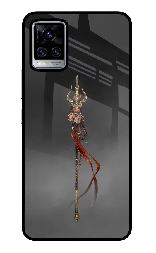 Shiv Trishul Vivo V20 Pro Glass Case
