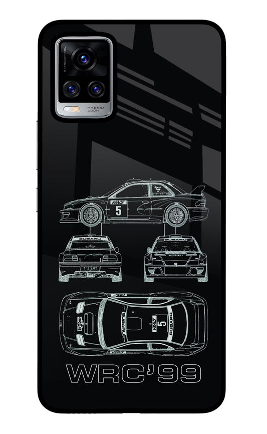 WRC'99 Vivo V20 Pro Glass Case