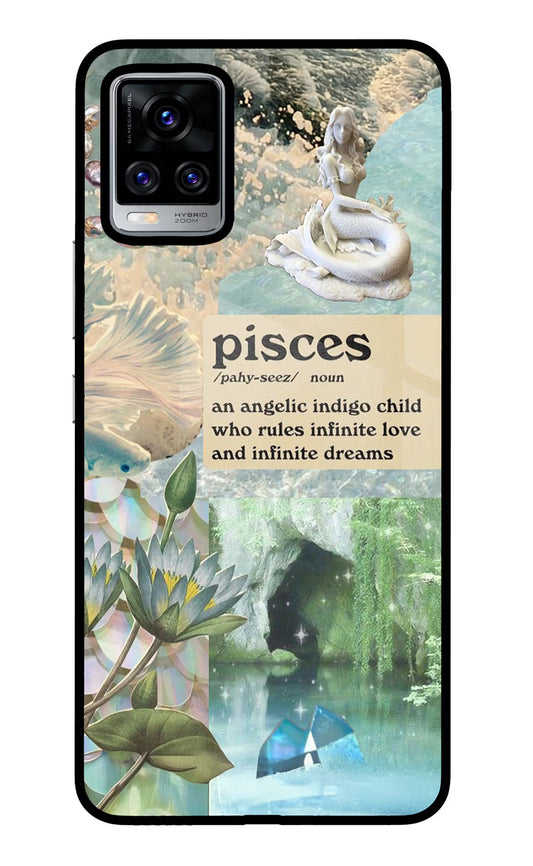 Pisces Zodiac Vivo V20 Pro Glass Case
