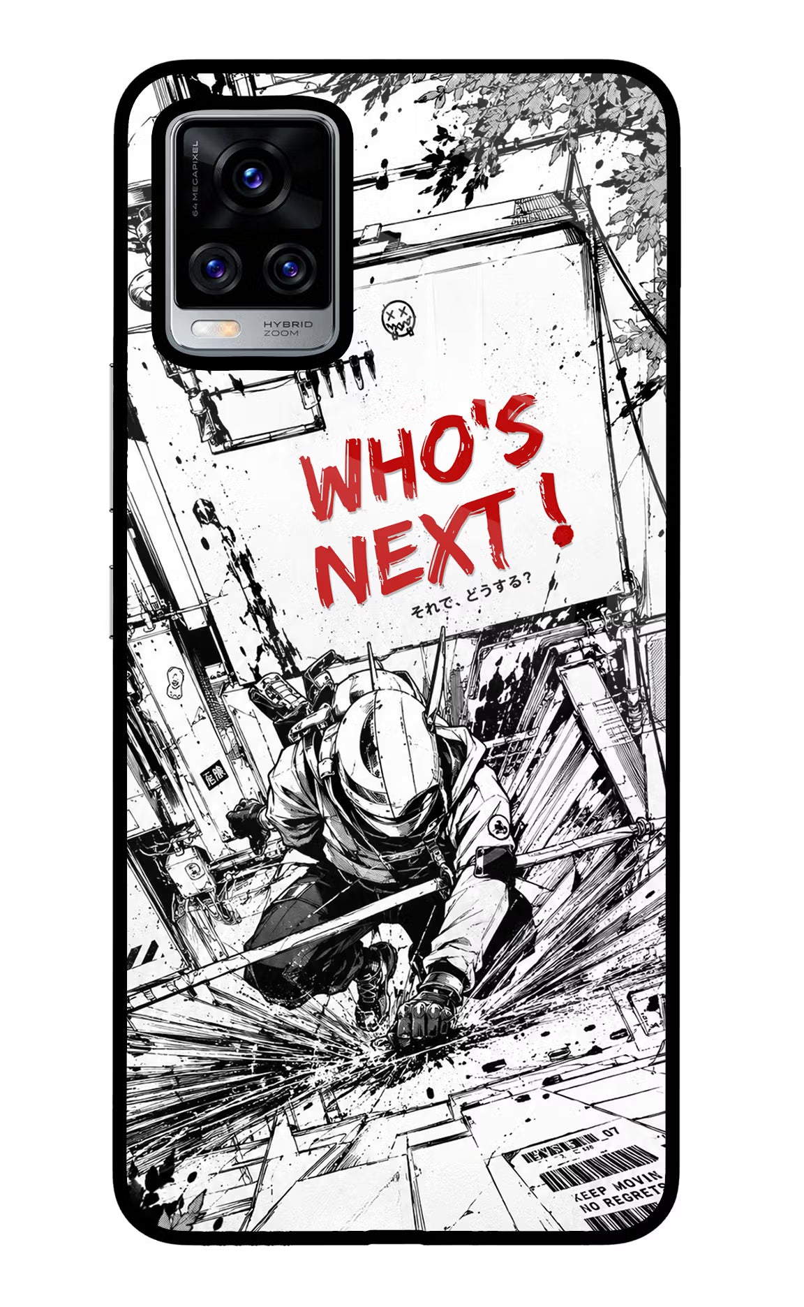 Who's Next Vivo V20 Pro Glass Case