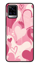 Hearty case Vivo V20 Pro Glass Case