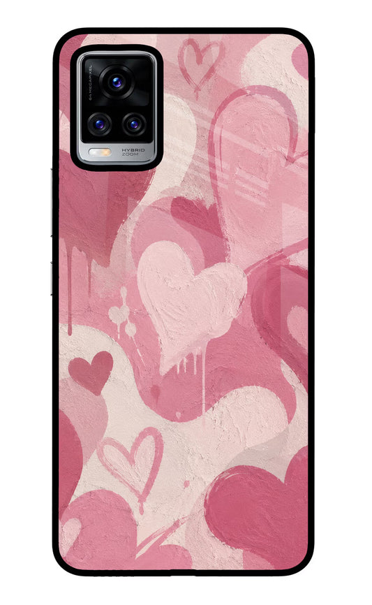 Hearty case Vivo V20 Pro Glass Case