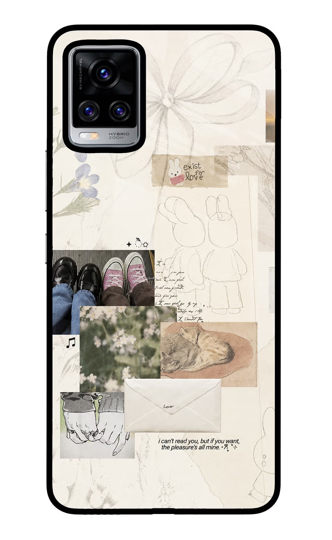 Soft Aesthetic Vivo V20 Pro Glass Case