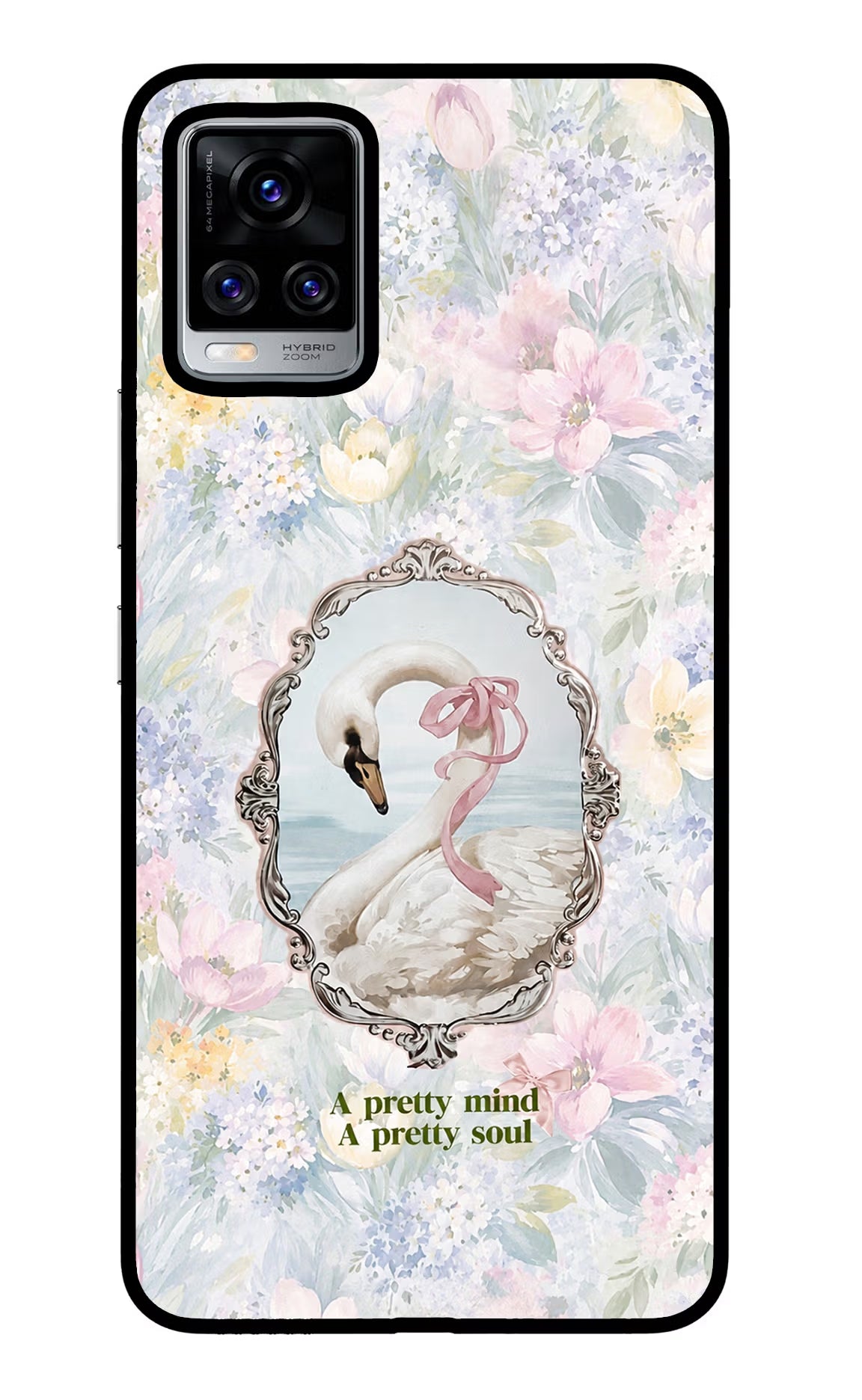 Pretty Mind Pretty Soul Vivo V20 Pro Glass Case